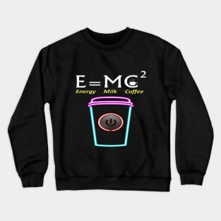 Equation Energy Milk And Coffee Crewneck Sweatshirt